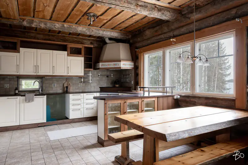 Maison kelohirsi ~213 m² (2008) + sauna, ~4,86 ha, Kallavesi — Kaislastenlahti / Kuopio — 16