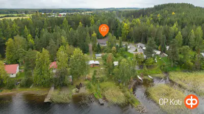 Omakotitalo ~109 m² (2019) + sauna, 5 750 m², Melavesi — Riistavesi / Kuopio — 1