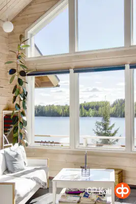 Maison ~171 m² (2009) + sauna, 2 530 m² (~100 m rive), Syväri — Nilsiä / Kuopio — 1