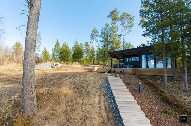 Terrain constructible ~9 440 m² + rantasauna 22 m² (2025), Kallavesi — Ritoniemi / Kuopio — 3