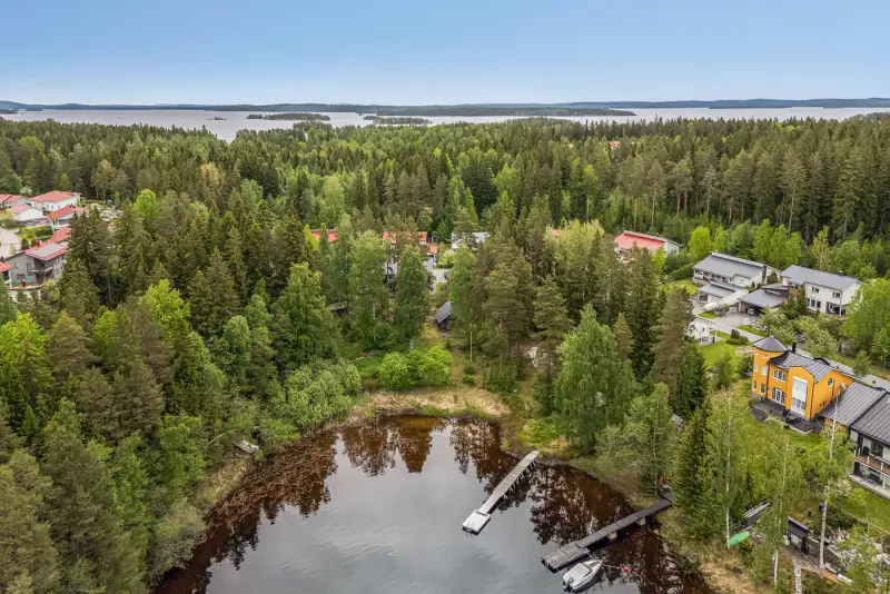 Terrain constructible 1 611 m² rive lac (määräala), droit à bâtir ~e 0,35 — Saaristokaupunki / Kuopio — 10