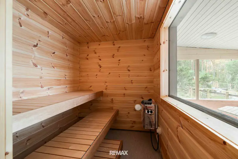 Ensemble neuf sauna-chalet, maison d’amis et sauna de rive, rive privée sur le Tiuttalinjärvi — Kustavi — 15