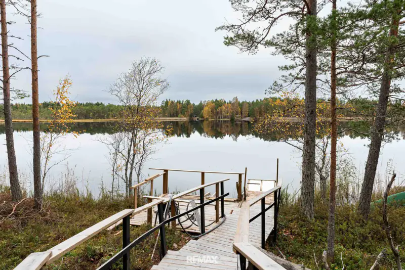 Ensemble neuf sauna-chalet, maison d’amis et sauna de rive, rive privée sur le Tiuttalinjärvi — Kustavi — 8