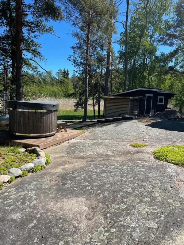 Chalet en rondins ~68 m² (1971) + sauna, 80 m de rive mer et eau privée 5 800 m² — Koelsuu / Kustavi — 3