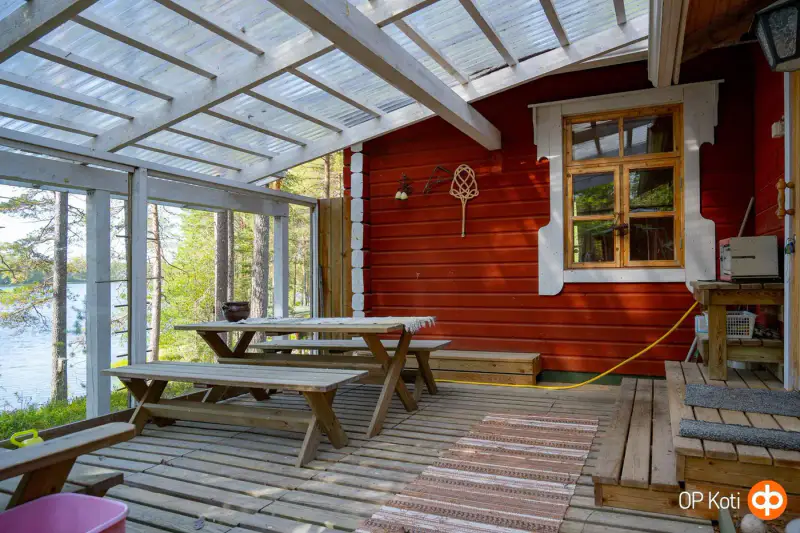 Mökki ~62 m² + confort, rive Ala-Oivanki, 11 150 m² — Oivanki / Kuusamo — 17