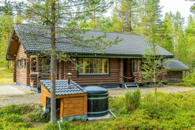 Villa rondins Alakitka 84 m² + 1,64 ha — Kuusamo — 1