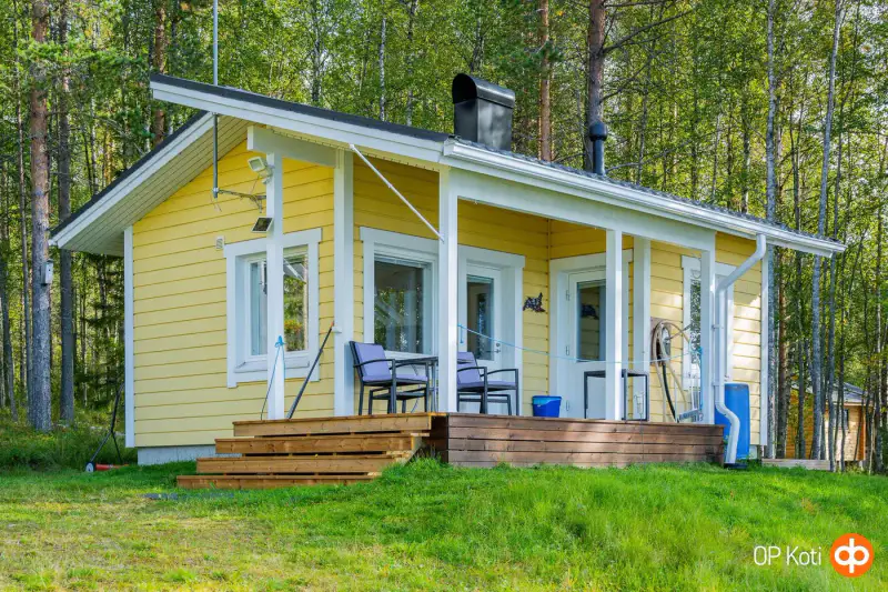 Saunamökki off-grid Kiitämä 1,48 ha + 160 m rive — Kuusamo — 3