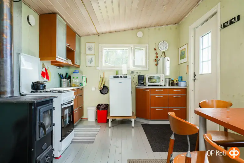 Saunamökki off-grid Kiitämä 1,48 ha + 160 m rive — Kuusamo — 15