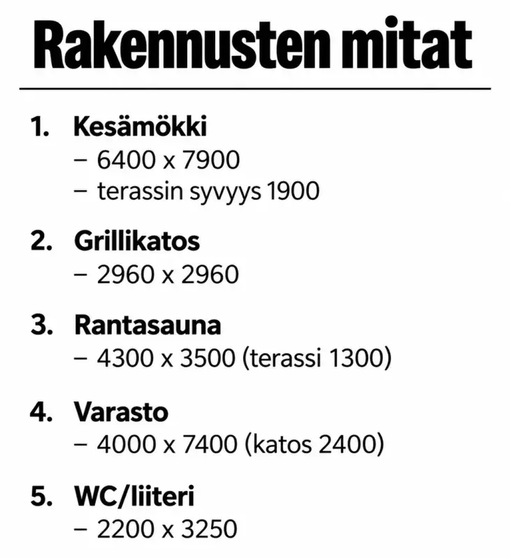 Mökki ~38 m² (1972) + rantasauna, 13,3 ha péninsule, Pikku-Muojärvi — Kuusamo — 10