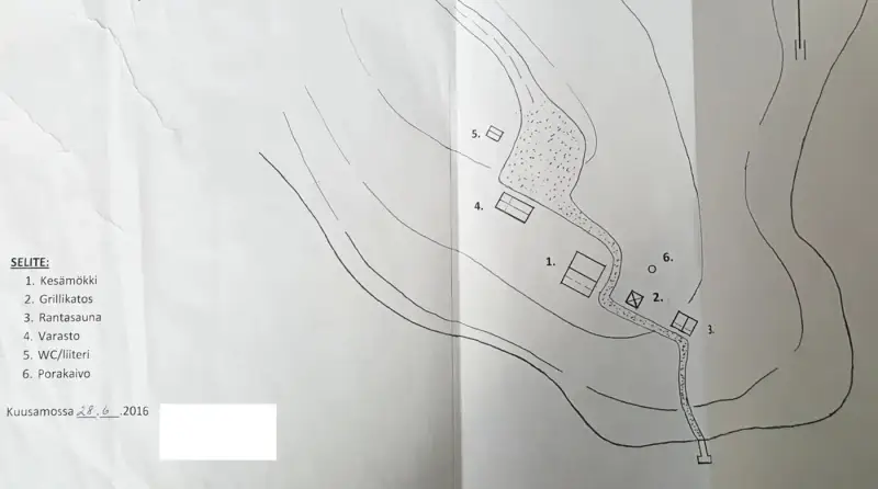 Mökki ~38 m² (1972) + rantasauna, 13,3 ha péninsule, Pikku-Muojärvi — Kuusamo — 9