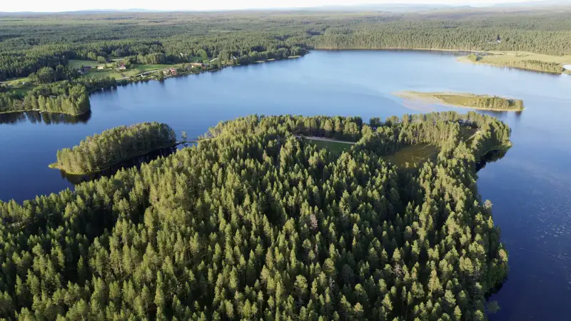 Terrain RM ~3,35 ha (~250 m rive), Ala-Juumajärvi — Juuma / Kuusamo — 1