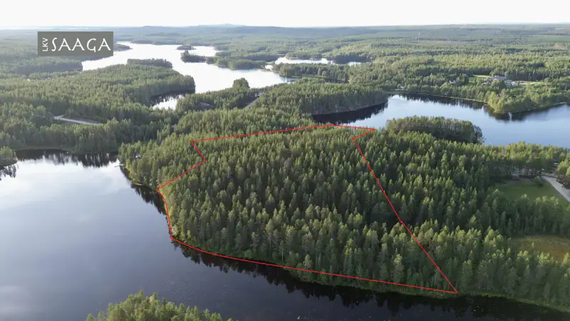 Terrain RM ~3,35 ha (~250 m rive), Ala-Juumajärvi — Juuma / Kuusamo — 4