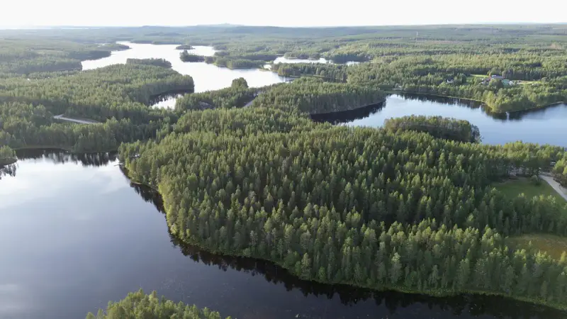 Terrain RM ~3,35 ha (~250 m rive), Ala-Juumajärvi — Juuma / Kuusamo — 7