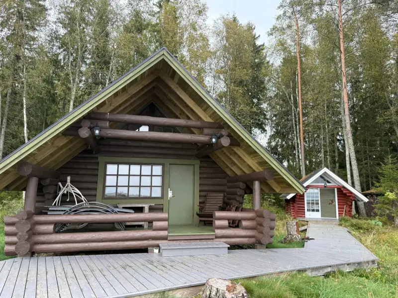 Mökki ~60 m² (1950) + 2 aittas, 4 700 m², Otajärvi — Laitila — 15