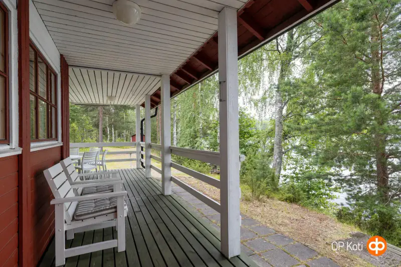 Mökki ~72 m² (années 80) + sauna, 4 950 m², Lankajärvi — Kuusa / Laukaa — 7