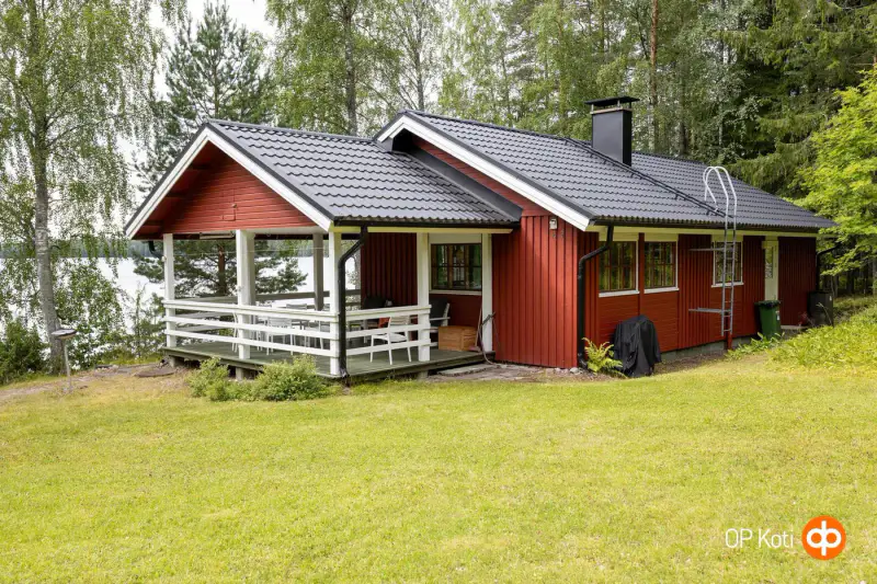 Mökki ~72 m² (années 80) + sauna, 4 950 m², Lankajärvi — Kuusa / Laukaa — 3