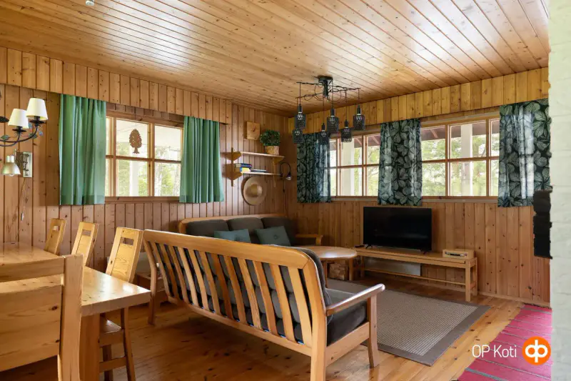 Mökki ~72 m² (années 80) + sauna, 4 950 m², Lankajärvi — Kuusa / Laukaa — 9