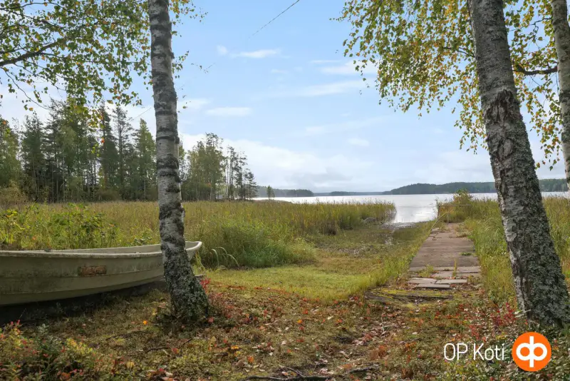 Mökki ~40 m² (1981) + aitta, 12 860 m², Saimaa — Kuukanniemi / Lemi — 11