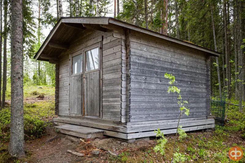 Mökki en rondins 30 m² (2009) + sauna, douche, WC, 6 300 m² sur le Heinäjärvi — Leppävirta — 17