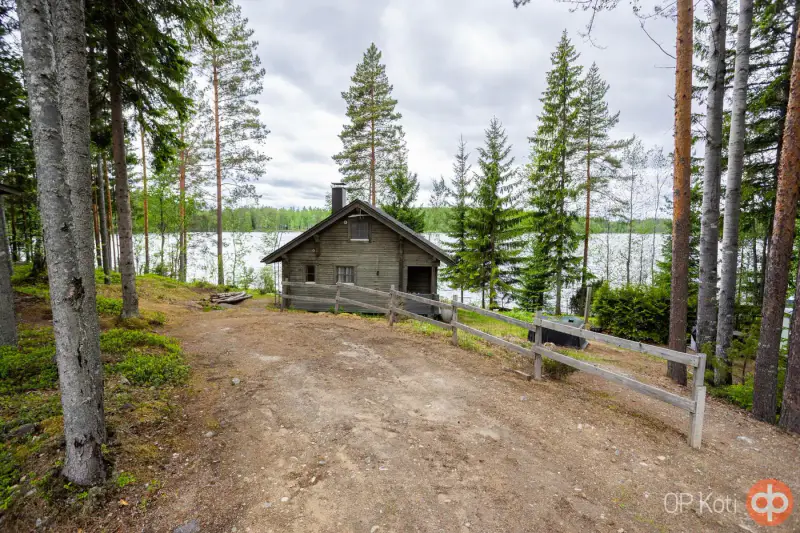 Mökki en rondins 30 m² (2009) + sauna, douche, WC, 6 300 m² sur le Heinäjärvi — Leppävirta — 16