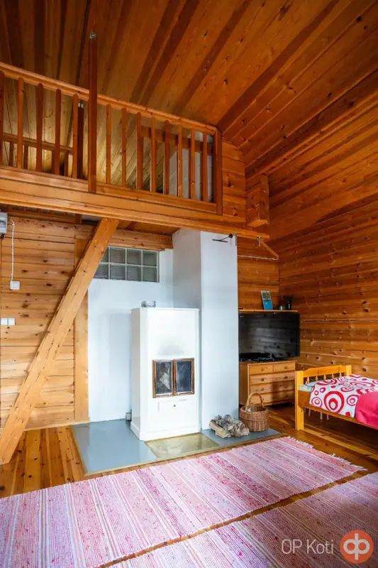 Mökki en rondins 30 m² (2009) + sauna, douche, WC, 6 300 m² sur le Heinäjärvi — Leppävirta — 5