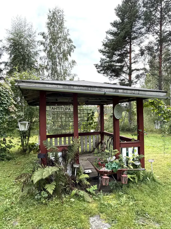 Mökki ~33 m² + rantasauna 2010, rive sud Häyryjärvi, 3 650 m² — Sorsakoski — 16