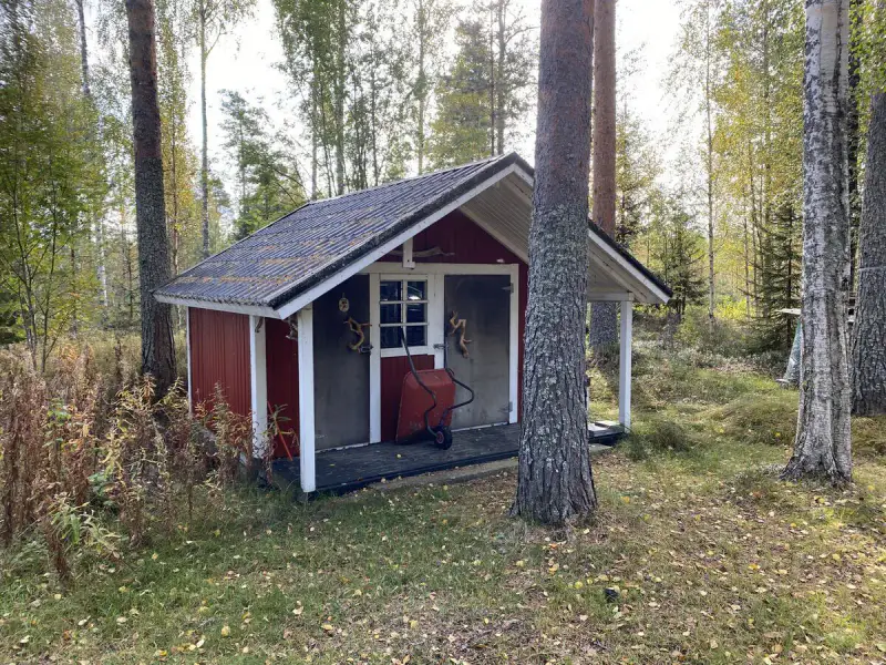 Mökki ~38 m² + lot constructible voisin, rive Lestijärvi, 4 704 m² — Niemi — 17