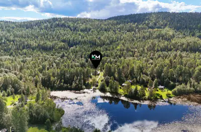 Maison de loisirs 135 m² (2018) + ancien mökki en rondins de 1909 rénové, 1,8 ha et ~100 m de rive sur l’étang Kolinlampi — Koli / Lieksa — 1