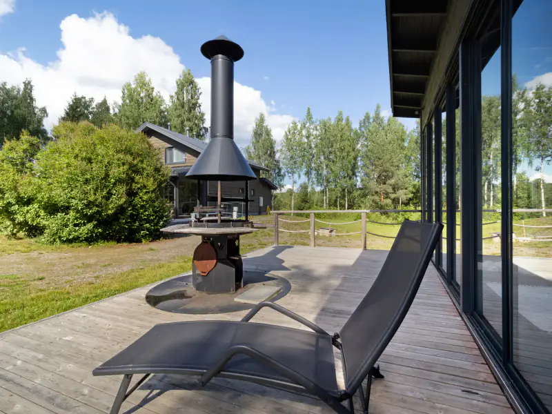 Maison de loisirs 135 m² (2018) + ancien mökki en rondins de 1909 rénové, 1,8 ha et ~100 m de rive sur l’étang Kolinlampi — Koli / Lieksa — 14