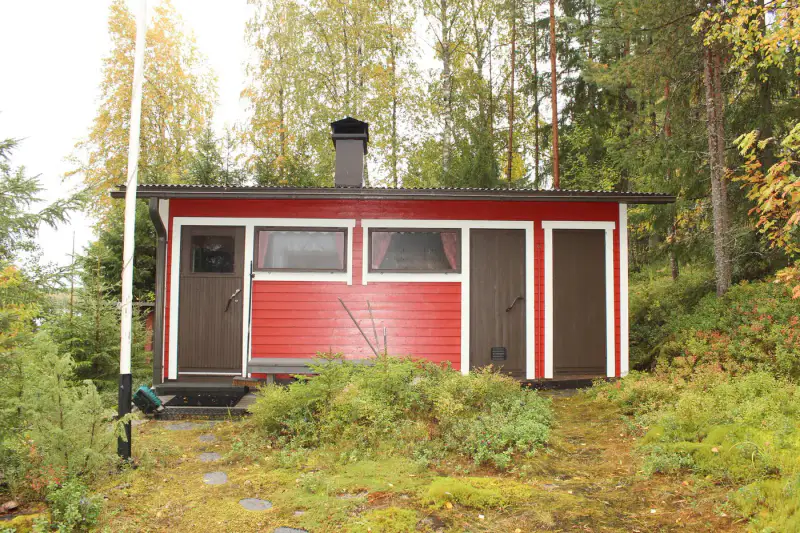 Mökki ~25 m² (1975) + sauna extérieure, 2 626 m², rive lacustre — Lieksa — 13