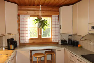 Mökki bois 74 m² (1987) + sauna, terrain ~3 133 m², Jongunjoki — Patasärkkä / Lieksa — 1