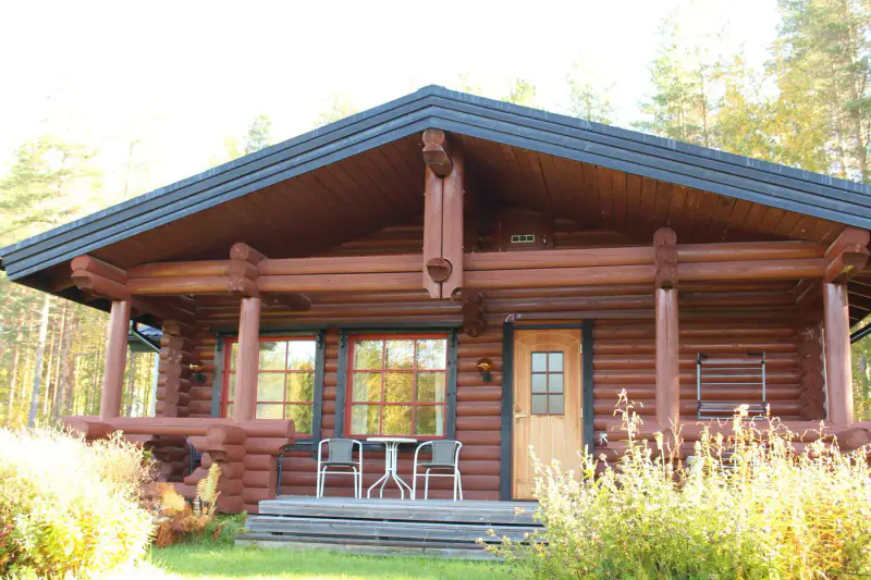 Mökki bois 74 m² (1987) + sauna, terrain ~3 133 m², Jongunjoki — Patasärkkä / Lieksa — 4