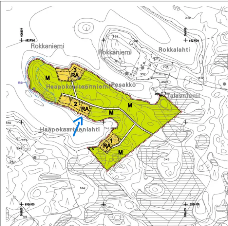 Terrain rive Suurijärvi ~9 377 m² — Liperi — 7