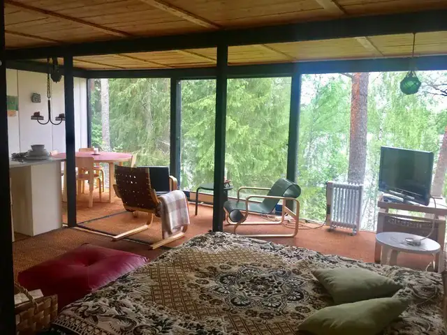 Bungalow 65 m² (ext. 1990), määräosa ~1 ha Lohjanjärvi, ~40 m rive — Karjalohja / Lohja — 3
