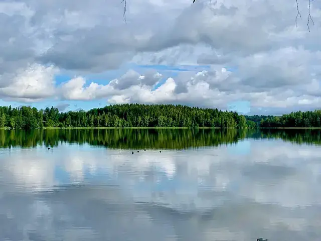 Bungalow 65 m² (ext. 1990), määräosa ~1 ha Lohjanjärvi, ~40 m rive — Karjalohja / Lohja — 8