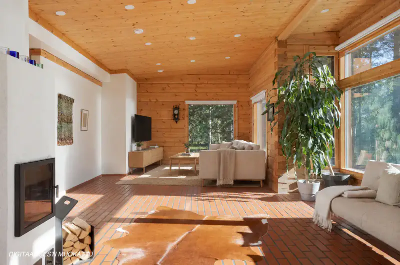 Huvila ~75 m² + rantasauna, 2 740 m² (~40 m rive), Päijänne — Luhanka — 2