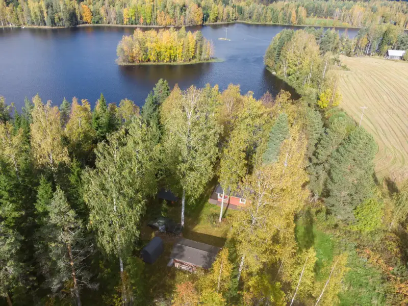 Mökki bois (1970) + sauna, 2 500 m², Salojärvi / Järvepäänlahti — Suluslahti / Mänttä-Vilppula — 2