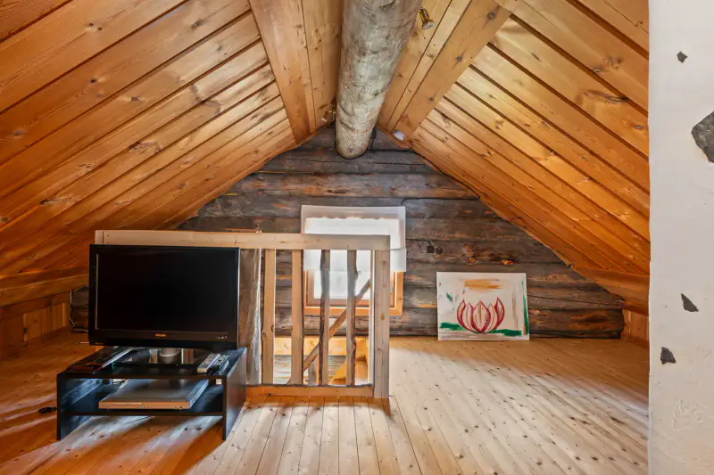 Mökki 2005 + sauna bois, rive Kaijanselkä (~70 m), 7 270 m² — Kolho / Mänttä-Vilppula — 11