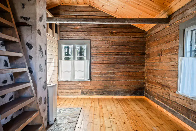 Mökki 2005 + sauna bois, rive Kaijanselkä (~70 m), 7 270 m² — Kolho / Mänttä-Vilppula — 16