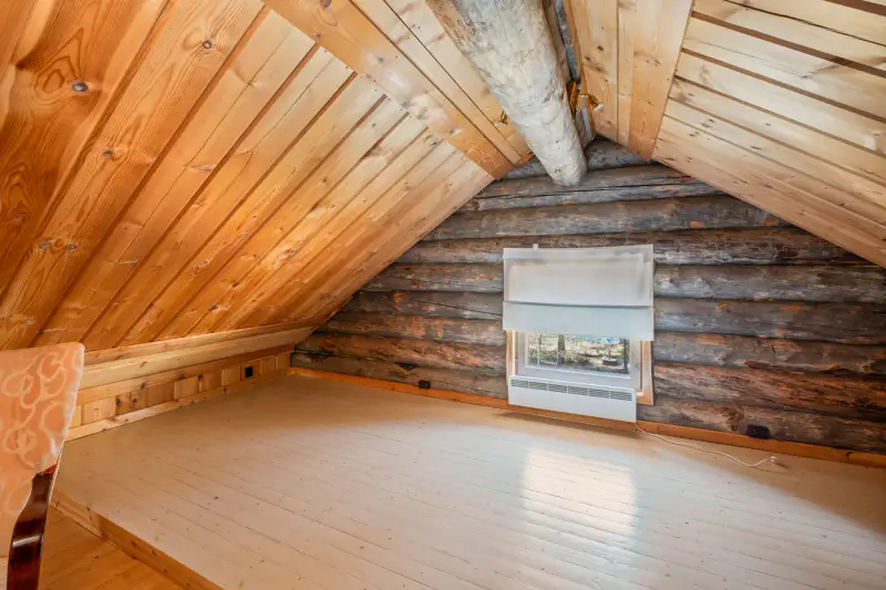 Mökki 2005 + sauna bois, rive Kaijanselkä (~70 m), 7 270 m² — Kolho / Mänttä-Vilppula — 10