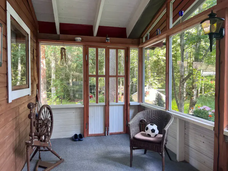 Mökki soigné ~40 m² + sauna, rive Sourlampi, 6 800 m² — Pertunmaa / Mäntyharju — 16