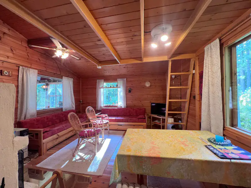 Mökki soigné ~40 m² + sauna, rive Sourlampi, 6 800 m² — Pertunmaa / Mäntyharju — 14
