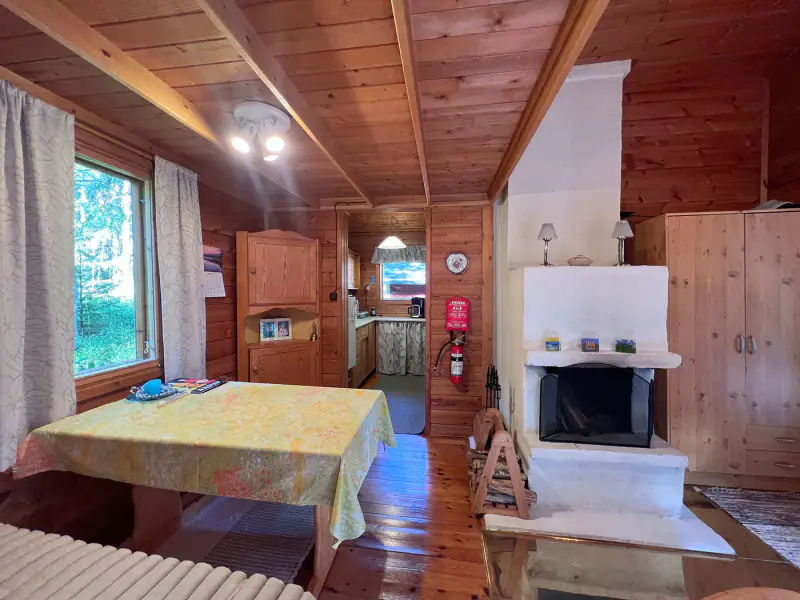 Mökki soigné ~40 m² + sauna, rive Sourlampi, 6 800 m² — Pertunmaa / Mäntyharju — 11