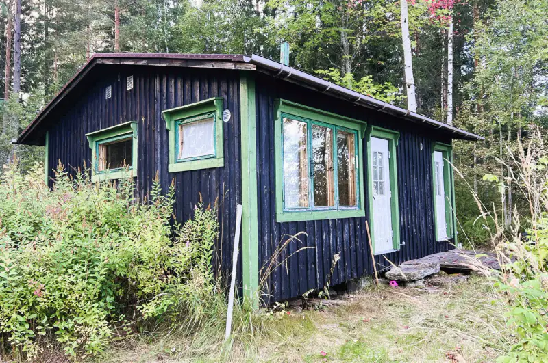 Mökki ~28 m² (1967) + puusauna, Peruvesi, 6 450 m² — Pertunmaa / Mäntyharju — 10