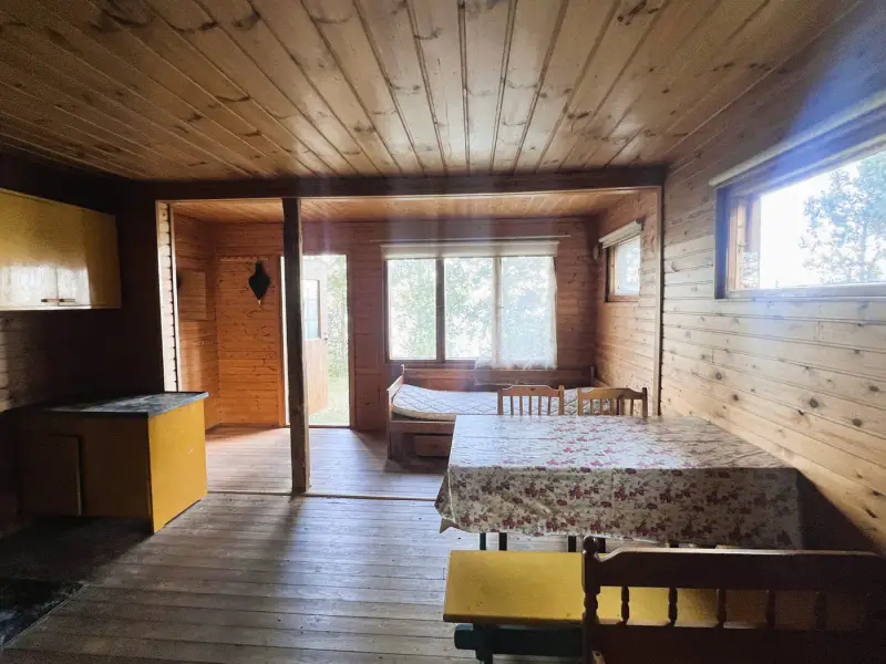 Mökki ~28 m² (1967) + puusauna, Peruvesi, 6 450 m² — Pertunmaa / Mäntyharju — 12