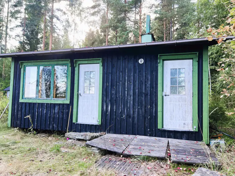 Mökki ~28 m² (1967) + puusauna, Peruvesi, 6 450 m² — Pertunmaa / Mäntyharju — 2