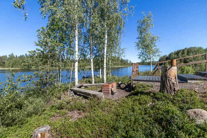Maison en rondins ~73 m² (2000, agrandie 2011) + rantasauna et garage, 2,72 ha et rive privée Etelä-Tervajärvi — Toivola / Mäntyharju — 16