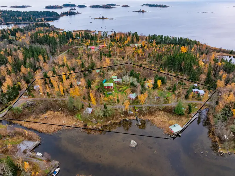Village de huit mökkis au bord de la mer, Merikarvia — 2