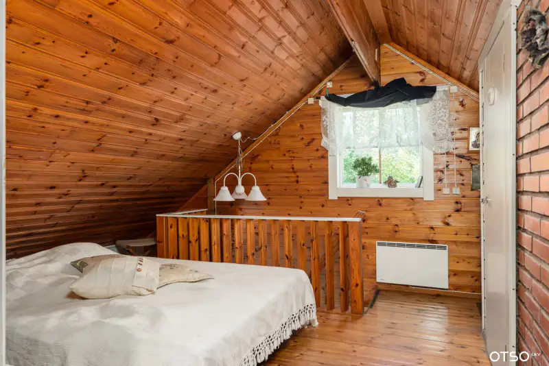 Mökki Honka ~53 m² (1989) + sauna, 4 097 m², rive Tuorijoki — Merikarvia — 9