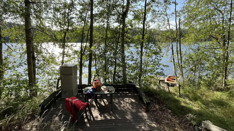 Sauna-chalet 1977, 25 m², rive privée, 2 020 m² — Paajalansaari, Anttola (Mikkeli) — 11